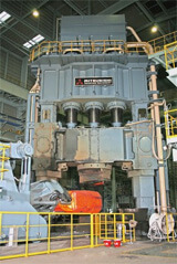 5000-t forging press completed(2011)